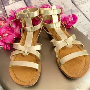 selma studded gladiator sandals